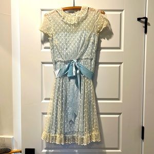1930s Vintage Lace Dress